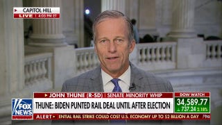 Sen. John Thune: It's not the 'role of Congress' to micromanage the railroad agreement - Fox News