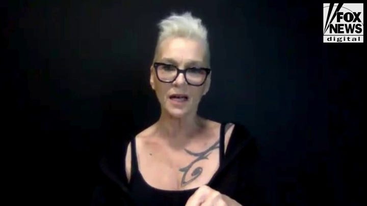 Susan Powter remembers painful moment she delivered Uber Eats to friend Louie Anderson after empire collapse
