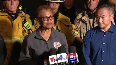 'Tragic day' in Los Angeles, mayor says after deadly helicopter crash, bus collision