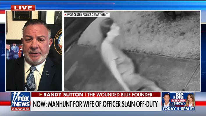 Manhunt underway for wife of slain off-duty Worcester officer