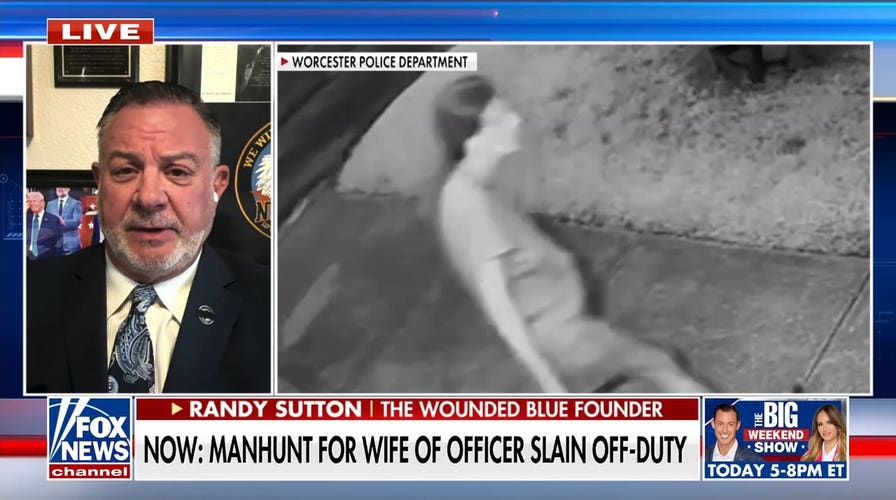 Manhunt underway for wife of slain off-duty Worcester officer