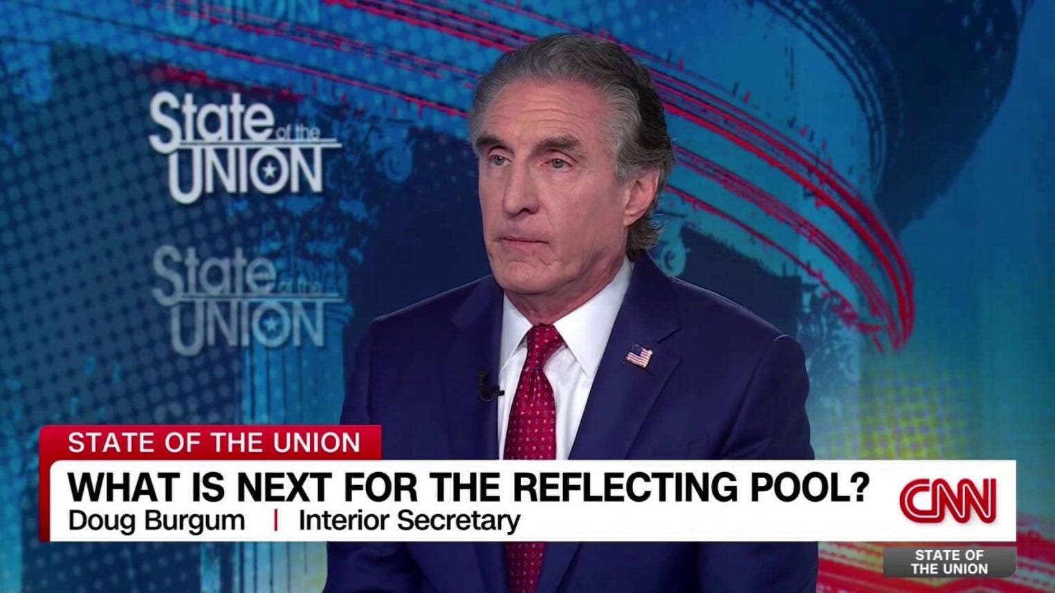 Burgum fires back at CNN over Reflecting Pool damage, ‘We can prove it’