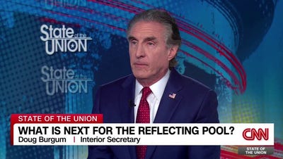 Burgum fires back at CNN over Reflecting Pool damage, ‘We can prove it’