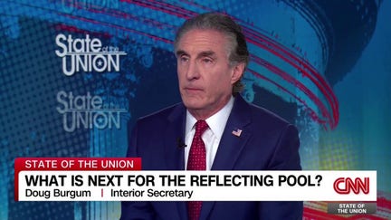 Burgum fires back at CNN over Reflecting Pool damage, ‘We can prove it’