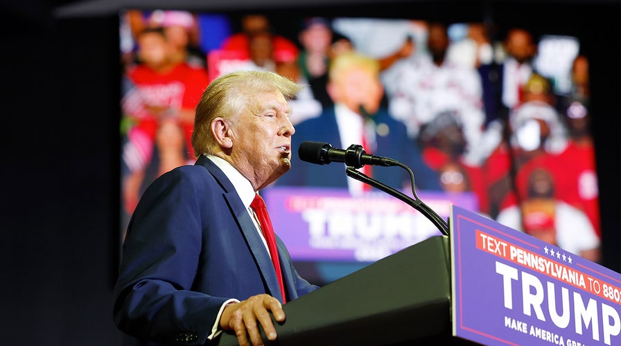 WATCH LIVE: Former President Trump rallies with supporters ahead of the RNC