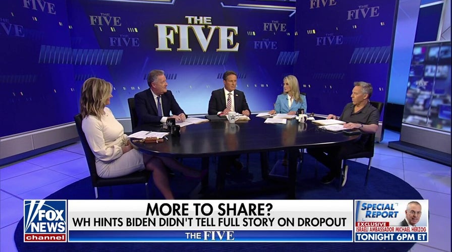 ‘The Five’: Pro-Hamas protesters yell profanities while torching American flag