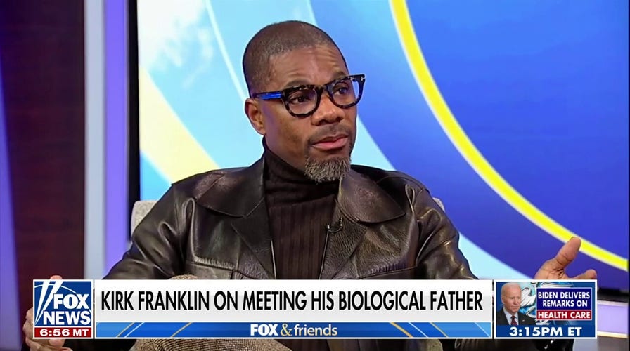 Kirk Franklin opens up about how discovering his biological father and his faith impacts his music