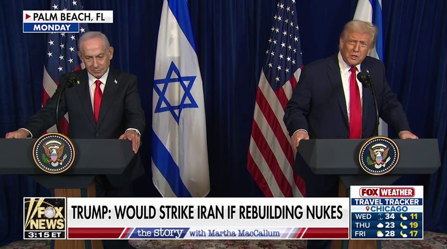 Trump warns of ‘severe consequences’ if Iran is ‘behaving badly’