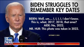 'Outnumbered' reacts to Biden-Hur audio: 'Why was he dealing with nuclear policy?'
