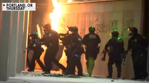 Antifa attacks federal courthouse in Portland as chaos continues