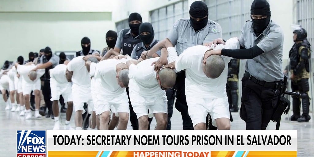 Kristi Noem to visit El Salvador prison housing deported criminal illegal aliens