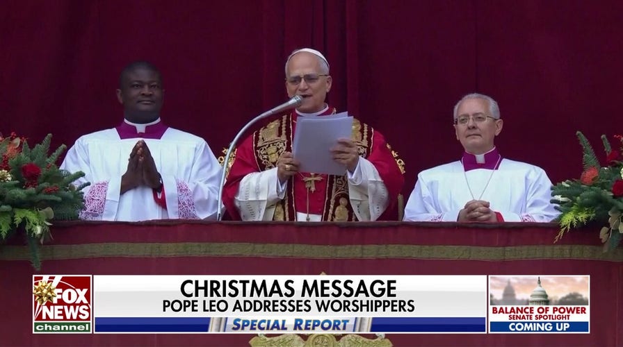 Pope Leo XIV calls for global compassion and peace in first Christmas Day address