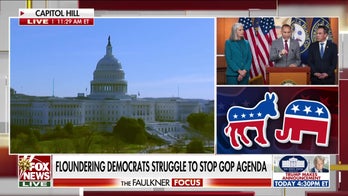 Republicans charge ahead with Trump's agenda as Democrats stall