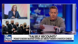 'The Five': Jen Psaki forced to edit new book after bogus Biden claim - Fox News
