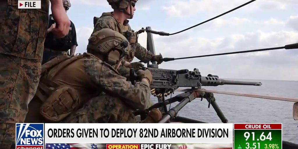 Orders given to deploy 82nd Airborne Division to Middle East, more ground troops could follow