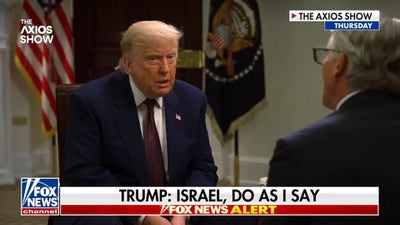 President Trump says he has to keep Netanyahu ‘sane’