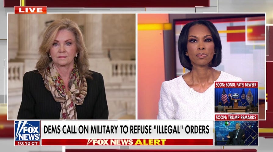 Blackburn blasts ‘disturbing’ video of Democrats urging troops to defy orders