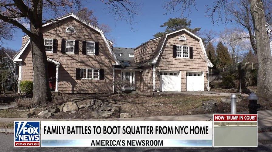 Family battles to boot squatter from NYC home