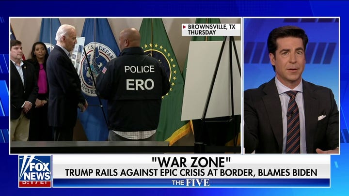 'The Five': Trump bashes Biden for creating crisis at the border