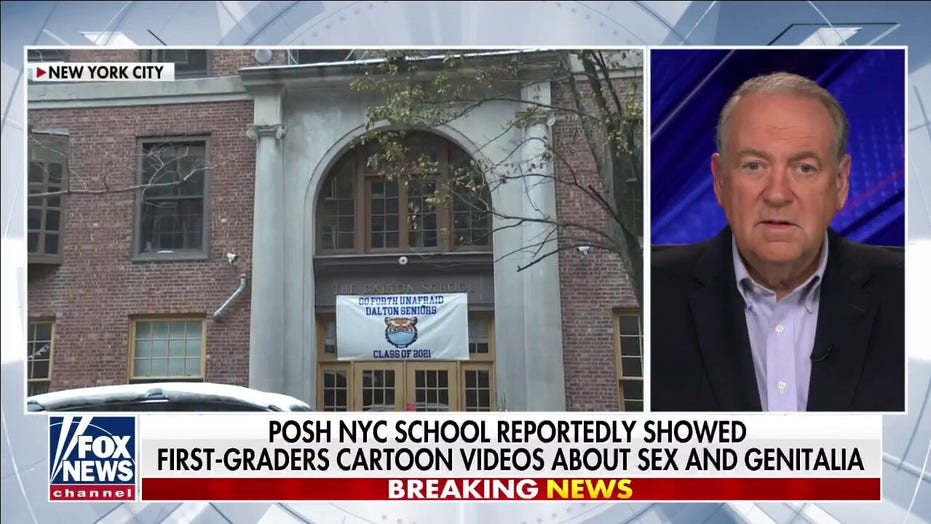 Huckabee blasts ’embarrassing and disgusting’ NYC private school’s explicit sex-ed for 1st graders