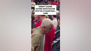 Sheriff leading Guthrie investigation SPOTTED at basketball game
