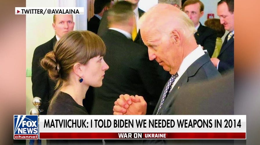 Ukrainian lawyer warned Biden her nation needed more weapons in 2014