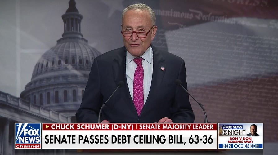 Senate passes debt ceiling bill 63–36