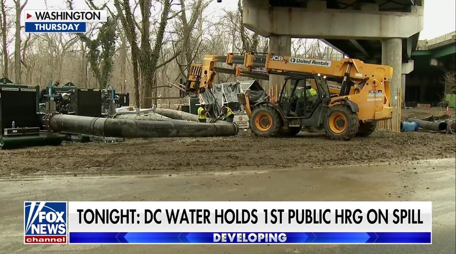 DC Water to hold public hearing on massive sewage spill