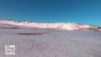 Pink dye experiment: Researchers turn ocean pink for science