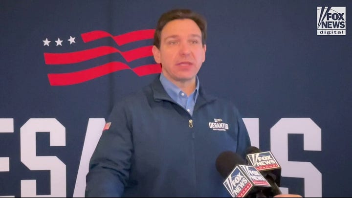 DeSantis vows he's 'going to show up' as blizzard conditions in Iowa sidetrack the presidential campaign