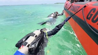 Coast Guard divers search the sea floor to find any trace of missing woman Lynette Hooker