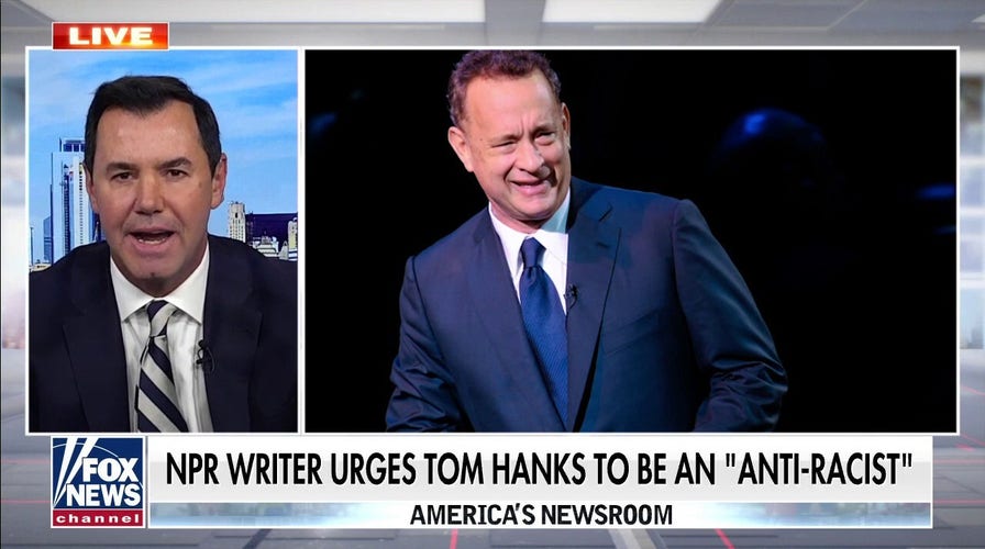 Joe Concha blasts NPR writer for criticism of Tom Hanks: No matter what he does, ‘it will never be enough’
