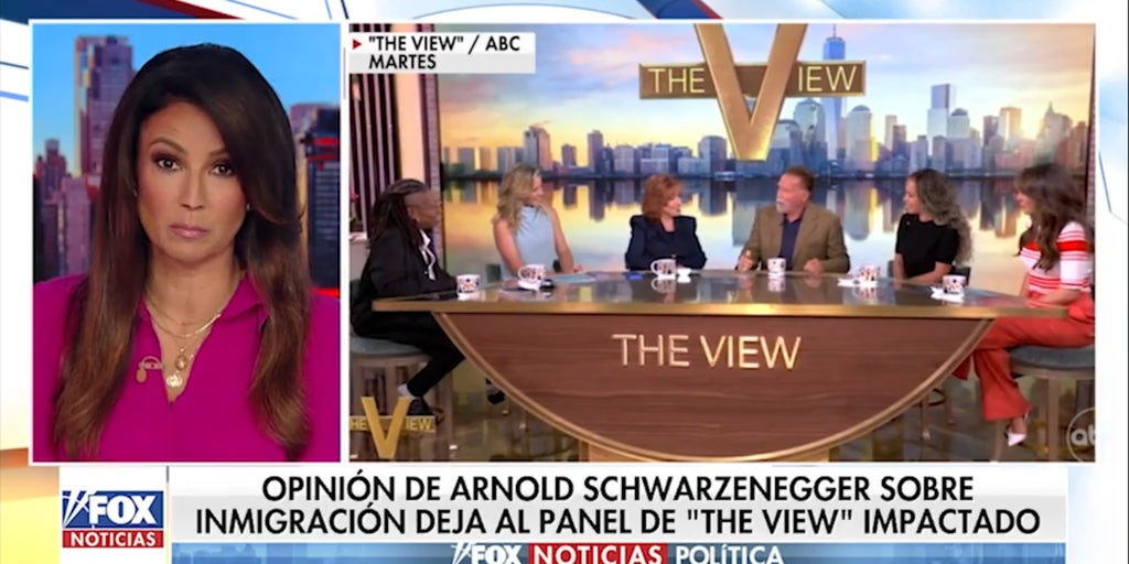 Schwarzenegger desafía la narrativa de "The View" sobre la inmigración.