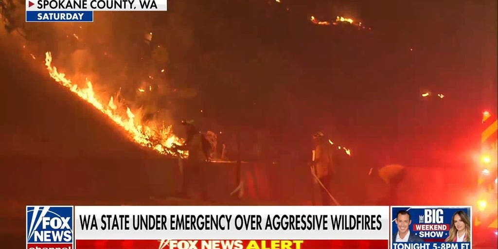 Washington state under state of emergency as aggressive wildfires force evacuations
