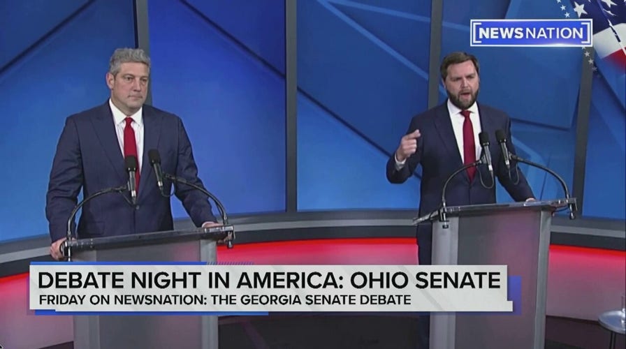 JD Vance, Tim Ryan square off in heated Ohio Senate debate