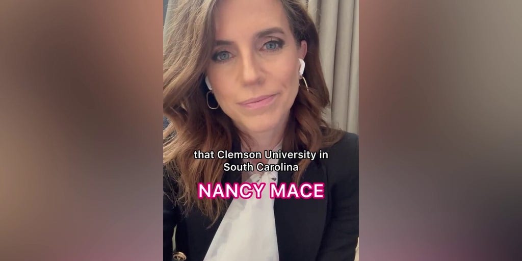 Nancy Mace criticizes Clemson's 15 gender options on form