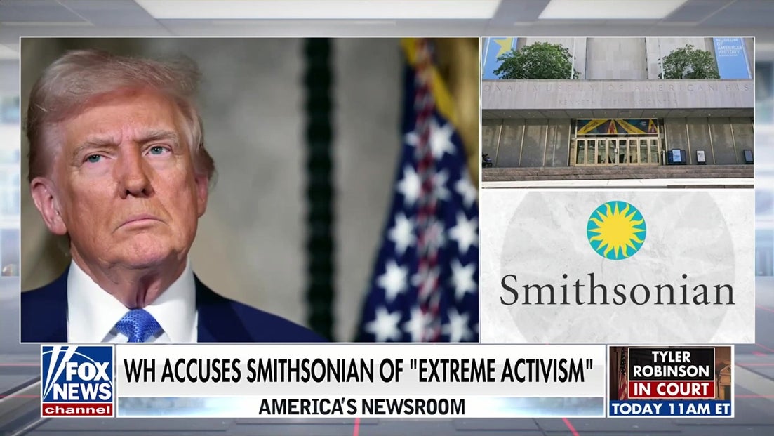 White House accuses Smithsonian of ‘extreme' political activism