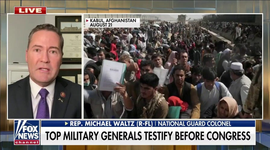 Rep. Waltz torches Biden over 'Grand Canyon-sized gulf' between him, military commanders
