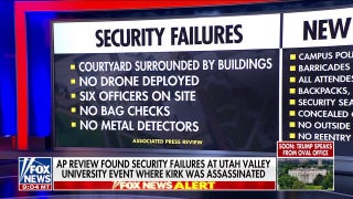 Security failures revealed from day of Charlie Kirk's assassination