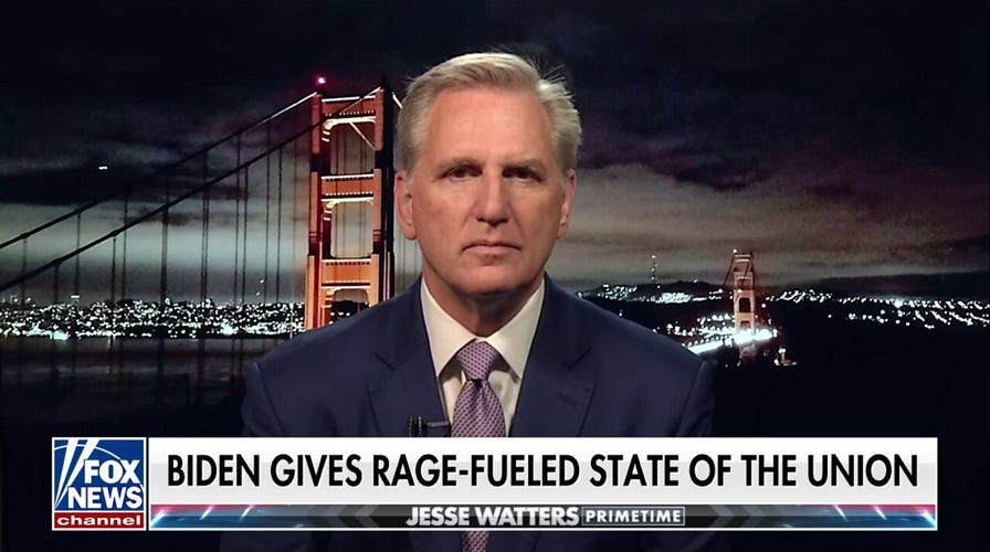 I think Biden was worried about Democrats removing him from the nominee: Kevin McCarthy