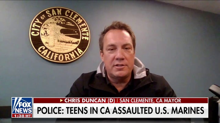 San Clemente mayor 'disgusted' after teens attack US Marines