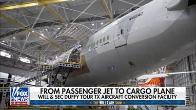 Texas aircraft conversion facility turns passenger jets into cargo planes