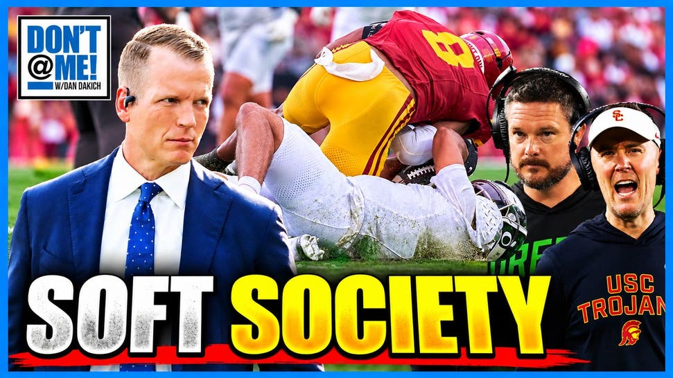 Woke Sports Media Is CRUSHING Chris Simms For His Remarks On Oregon QB Dante Moore's Injury | Don't @ Me w/ Dan Dakich