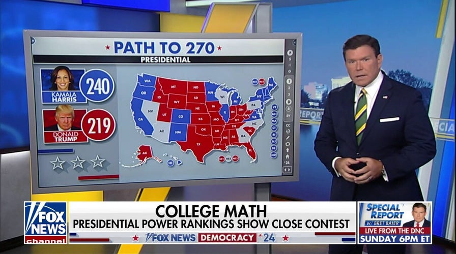 Presidential power rankings show close contest between candidates