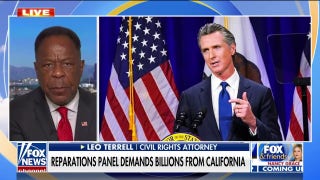 Leo Terrell blasts CA panel calling for reparations: 'Pandering to the highest degree' - Fox News