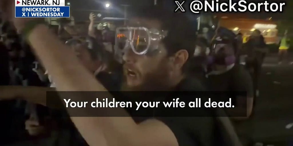 Video appears to show anti-ICE agitator threatening agent’s family during Newark riot