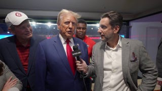 Outkick's Clay Travis interviews former President Trump at the Georgia-Alabama SEC clash - Fox News