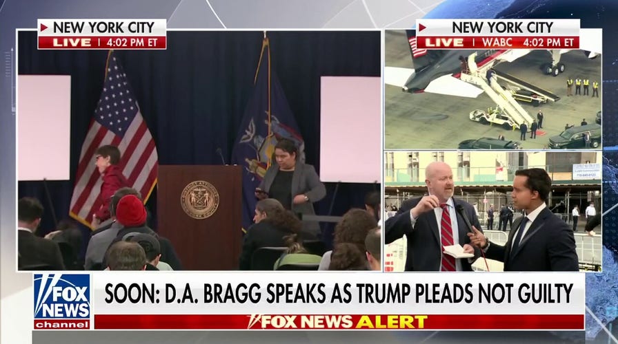 Trump evades gag order, pleads not guilty to 34 felony charges