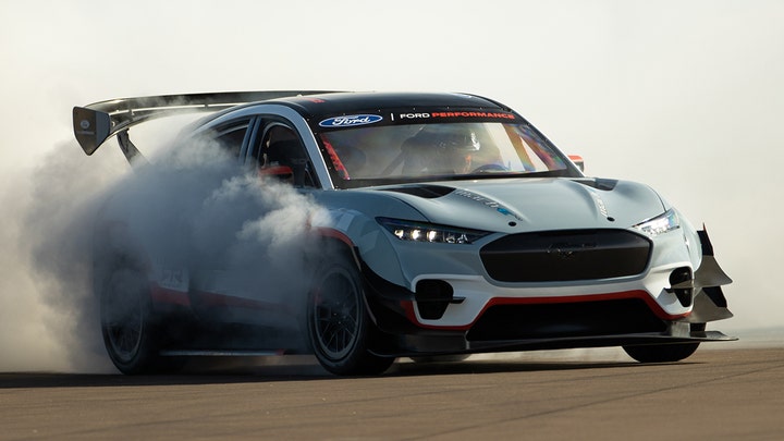 Seven-motor Ford Mustang Mach-E is an electric thrill ride