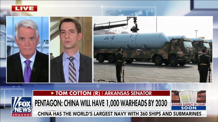 GOP says Washington goes woke as China builds warheads